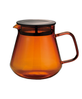 Hario - Colors Konvička na kávu a čaj Amber 600 ml
